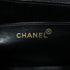 CHANEL Quilted CC GHW Chain Shoulder Bag Lambskin Leather Black v5