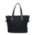 CHANEL CC New Travel Line Shoulder Tote Bag Nylon Black