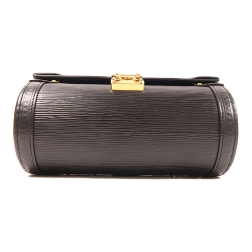 LOUIS VUITTON LV GHW Papillon Trunk 2 Way Shoulder Handbag M58655 Epi Black