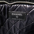 CHANEL Quilted CC SHW Clutch Bag Pouch Patent Leather Black