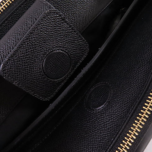 COACH GHW Handbag Shoulder Bag Crossbody Calfskin Leather 37148 Black