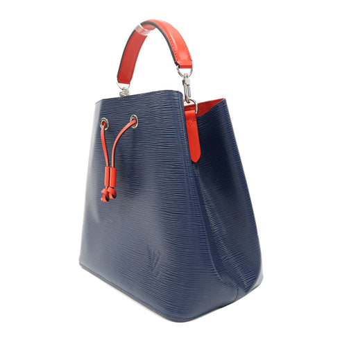 LOUIS VUITTON LV SHW Neo Noe MM 2 Way Shoulder Bag Handbag M54367 Epi Blue/Red