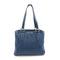 Miu Miu SHW Tote Shoulder Bag Calfskin Leather Blue