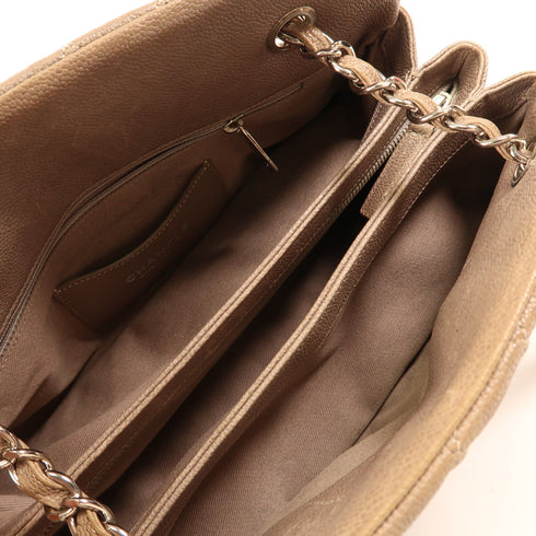 CHANEL CC SHW Chain Shoulder Bag Calfskin Leather v4