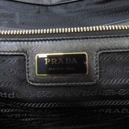 PRADA SHW Tote Re-Edition 2way Shoulder Bag 1BB114 Nylon Black