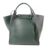 CELINE SHW 2 Way Shoulder Bag Calfskin Leather Green