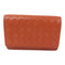 BOTTEGA VENETA BV Card Case Intrecciato Leather Brown