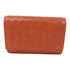BOTTEGA VENETA BV Card Case Intrecciato Leather Brown