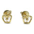TIFFANY&CO Apple Piercing Earrings 18K Yellow Gold 1.5g