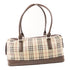 BURBERRY SHW Shoulder Bag Canvas/Calfskin Leather