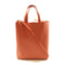 CELINE GHWV ertical Small Cabas 2 Way Bag 402412 Calfskin Leather Apricot
