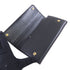 PRADA GHW W Hook Long Wallet Calfskin Leather