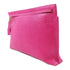 LOEWE GHW Clutch Bag Pouch Calfskin Leather Magenta Pink