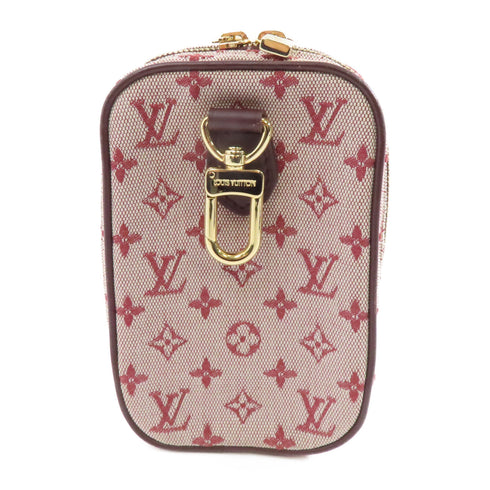 LOUIS VUITTON LV GHW Carmera Case Shoulder Bag M60001 Monogram Mini Red