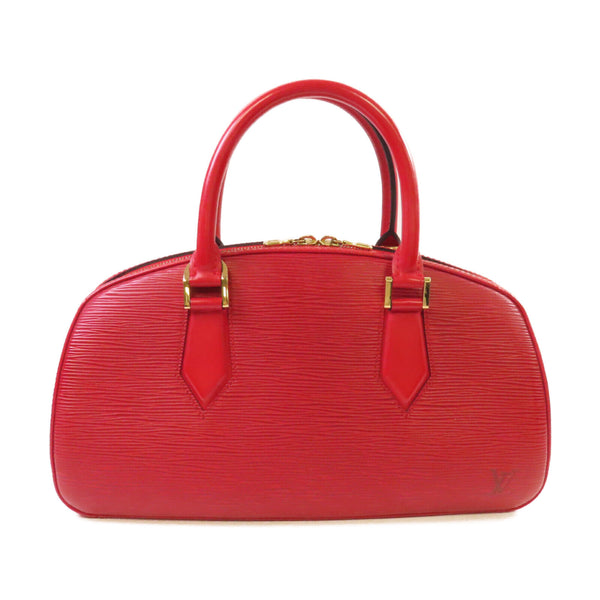 LOUIS VUITTON LV GHW Jasmin Handbag Tote Bag M52087 Epi Leather Red
