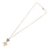 CHANEL CC Necklace Metal Gold