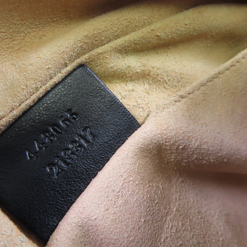 GUCCI GG GHW GG Marmont Mini Shoulder Bag Calfskin Leather 448065 Black