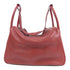 HERMES PHW Lindy 34 2 Way Shoulder Bag Swift Leather 25 Rouge H Red