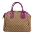 GUCCI GG GHW Scarlett 2Way Shoulder Hand Bag Purple/Brown