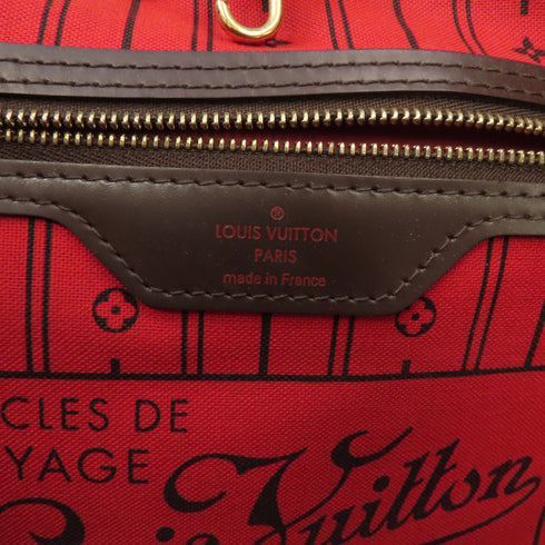 LOUIS VUITTON LV GHW Neverfull PM Shoulder Bag N51105 Damier Brown