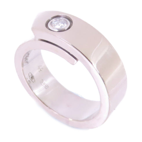 CARTIER Diamond Anniversary Ring US#4.75 Cartier#49 B4044749 18K White Gold