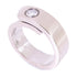 CARTIER Diamond Anniversary Ring US#4.75 Cartier#49 B4044749 18K White Gold