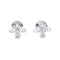 JEWELRY Diamond Earrings 18K White Gold v7