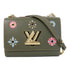 LOUIS VUITTON LV GHW Twist MM Shoulder Bag M54240 Epi Leather Grey