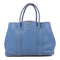 HERMES PHW GardenParty PM Hand Bag/Tote Bag Negonda Leather Bleu Jean