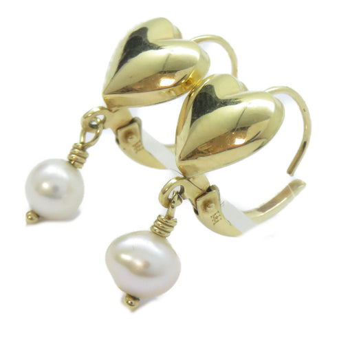 FINE JEWELRY Earrings 14K Yellow Gold/PVC Gold/White v1