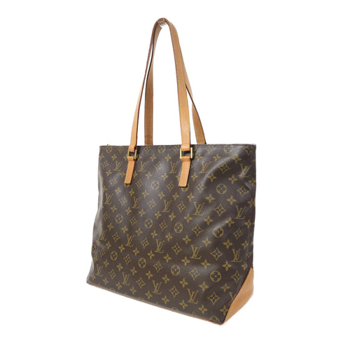 LOUIS VUITTON LV GHW Cabas Mezzo Shoulder Bag M51151 Monogram Brown v2