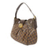 LOUIS VUITTON LV GHW Sistina PM Shoulder Bag N41542 Damier Ebene Brown v1