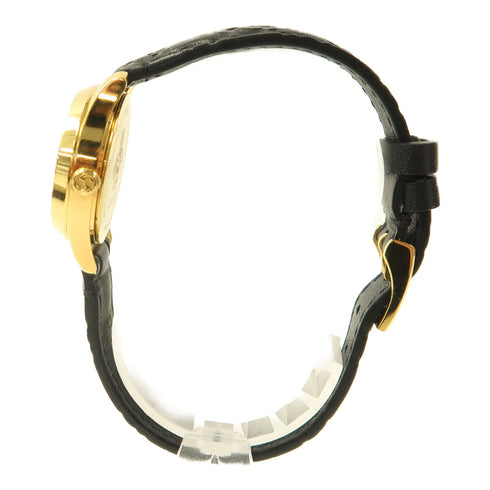 GUCCI Gucci Watch 27mm Quartz Watch 126.5 Leather/Stainless Steel Black