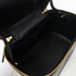 CHANEL Quilted CC GHW Vanity Cosmetic Bag 2 Way Bag Lambskin Leather Black