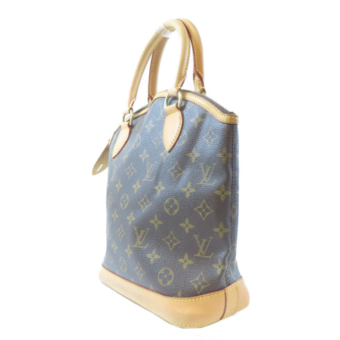 LOUIS VUITTON LV GHW Lockit Handbag M40102 Monogram Brown v1