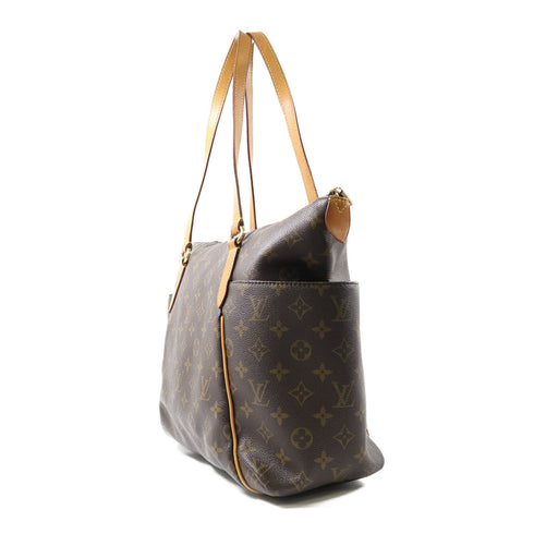 LOUIS VUITTON LV GHW Totally MM Shoulder Bag M56690 Monogram Brown