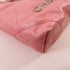 CHANEL CC SHW Chanel 22 Mini Chain 2 Way Bag AS3980 Calfskin Leather Pink