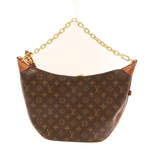 LOUIS VUITTON LV GHW Loop Hobo 2 Way Bag M46311 Monogram Reverse Brown