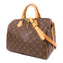 LOUIS VUITTON LV GHW Speedy Bandouliere 30 2 Way Bag M41112 Monogram Brown