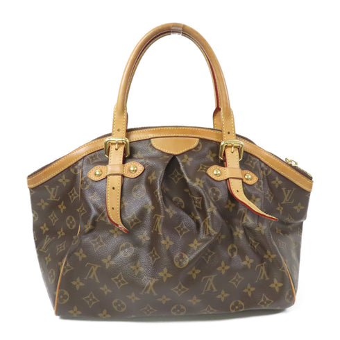 LOUIS VUITTON LV GHW Tivoli GM Shoulder Bag M40144 Monogram Brown v2