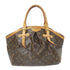 LOUIS VUITTON LV GHW Tivoli GM Shoulder Bag M40144 Monogram Brown v2