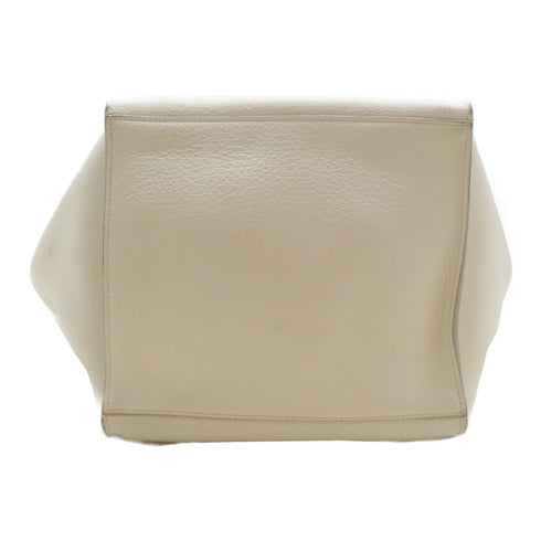 CELINE SHW 2 Way Shoulder Bag 183313A4U.01IC Calfskin Leather White