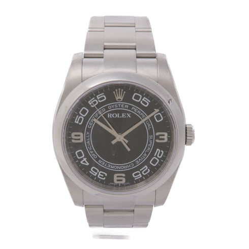 ROLEX Oyster Perpetual 36mm 116000 Automatic Watch Stainless Steel Black