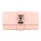 HERMES PHW CDC Medor Clutch Leather Rose Sakura