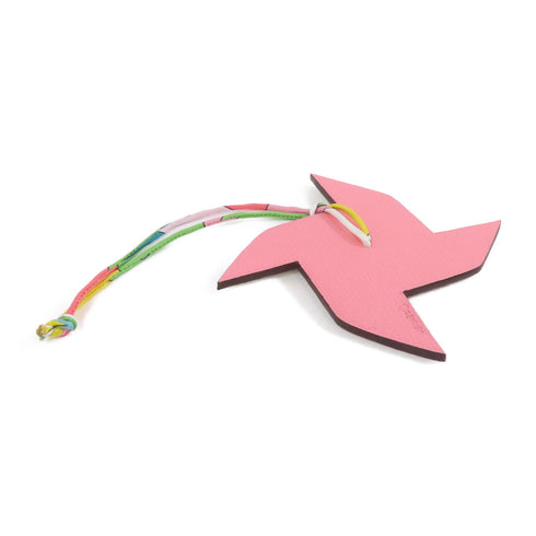 HERMES Charm Veau Epsom Leather Rose Confetti/Pink