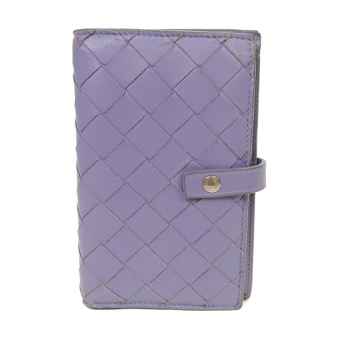 BOTTEGA VENETA BV SHW Wallet Leather Purple