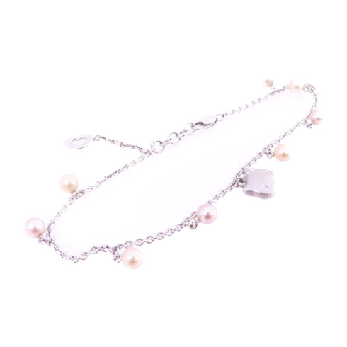 JEWELRY Hello Kitty Charm Bracelet 18K White Gold