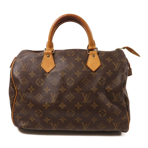 LOUIS VUITTON LV GHW Speedy 30 Handbag M41526 Monogram Brown