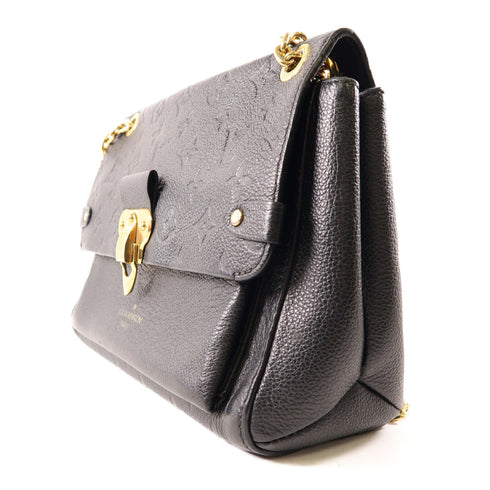 LOUIS VUITTON LV GHW Vavin Chain Shoulder Bag M44151 Monogram Empreinte Black