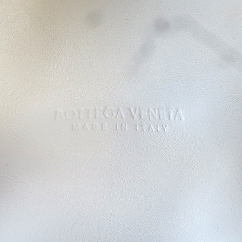 BOTTEGA VENETA BV GHW Chain Waist Bag 651445 VCP41 9132 Calfskin Leather White